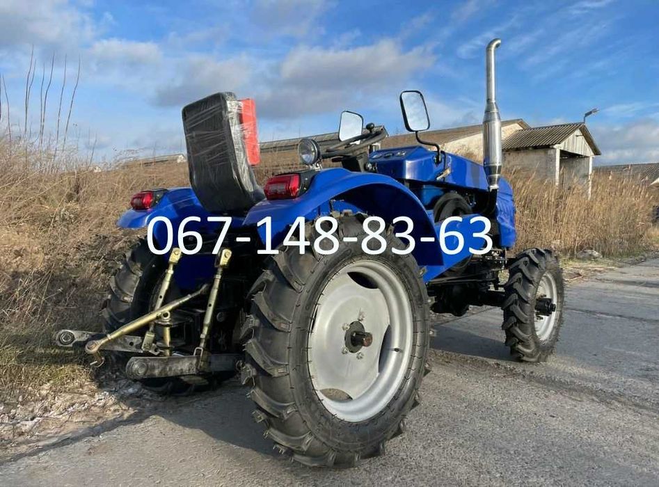 Мінітрактор Кентавр 244 BP Триточка ВОМ Повний привід Доставка Кредит