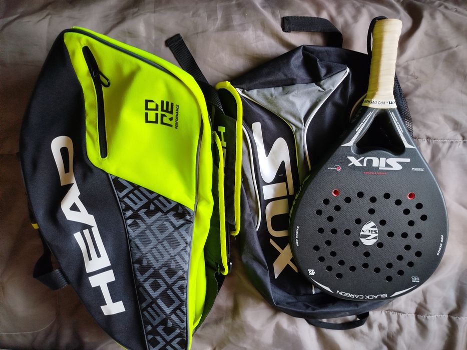 Raquete Padel Siux black carbon