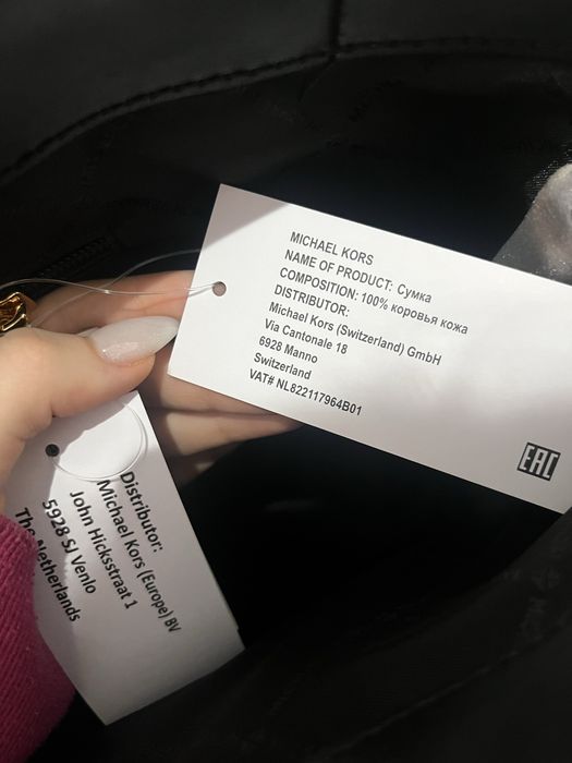 duża czarna torebka Michael Kors