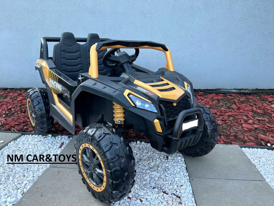 Auto na akumulator Pojazd 4x4 Buggy UTV 2000M Racing Samochód