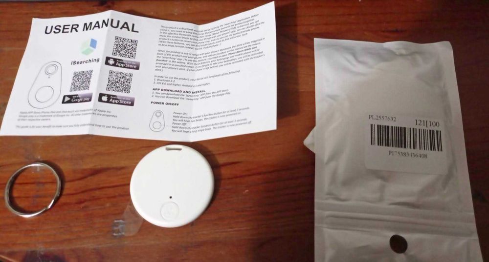 Localizador Bluetooth, indicado para cães e malas em aeroportos