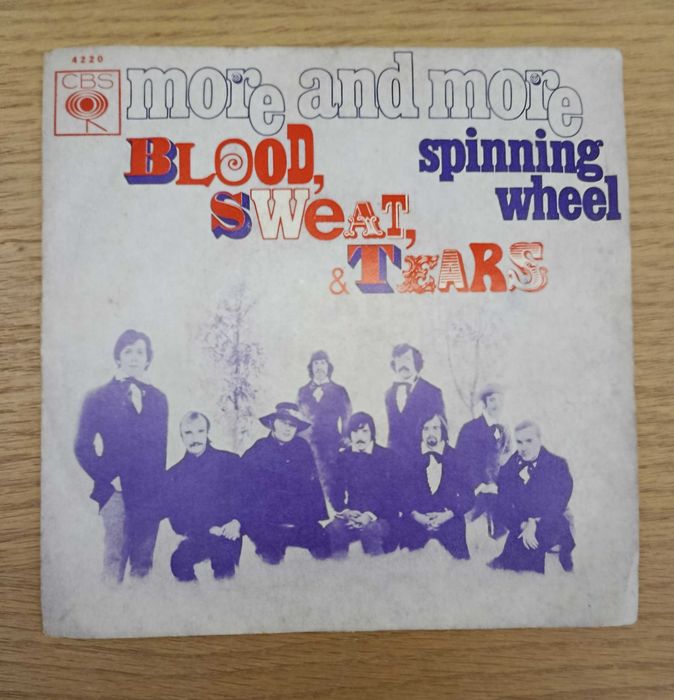 Disco vinil, single - Blood Sweat & Tears - Spinning wheel