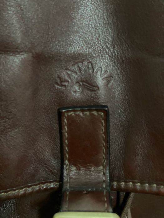 Mochila Katana em couro bovino, K 32543