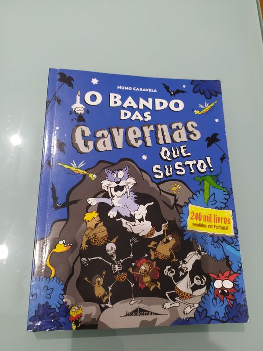 Coleção livros "Bando das cavernas"