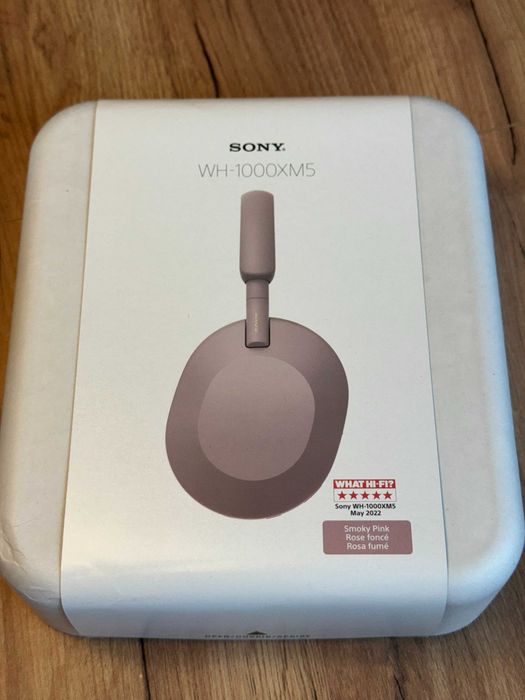 Sony WH-1000XM5 Smoky Pink – NOWE | ANC