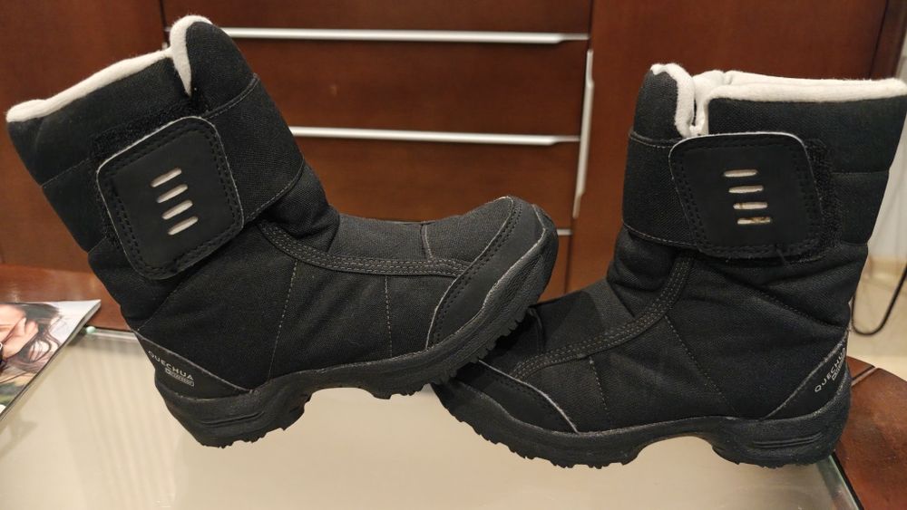 Quechua  śniegowce adidasy wysokie  wodoodporne