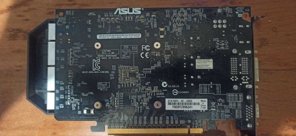 Видеокарта Asus GeForce GTX 750 Ti 2048MB