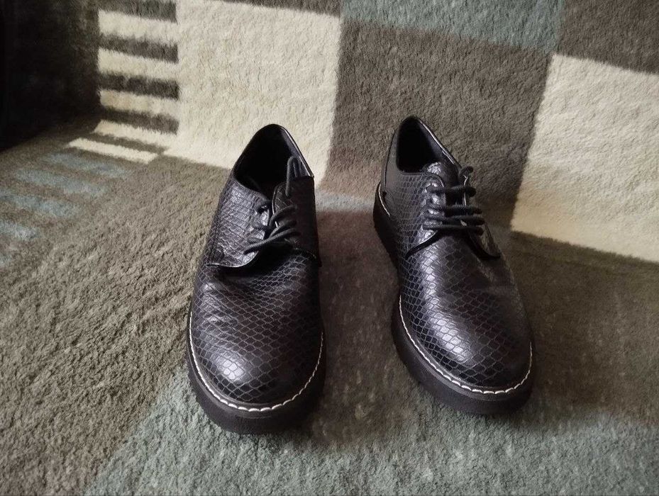 Женские кож зам туфли