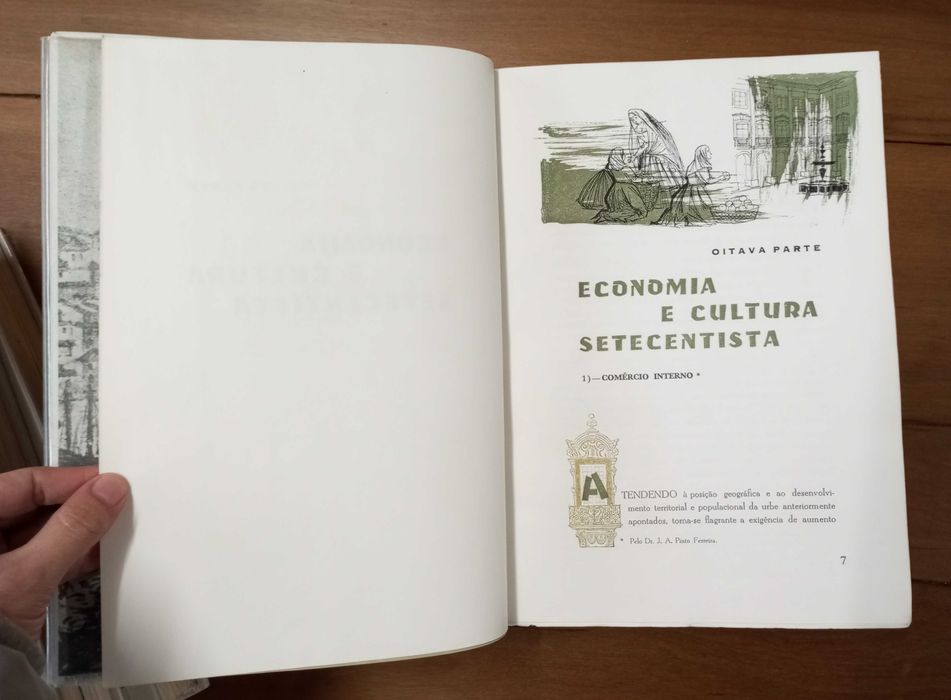 História da Cidade do Porto três volumes anos 60