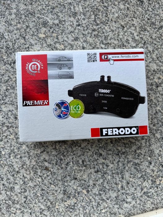 Kit pastilhas FERODO e acessórios para Fiat