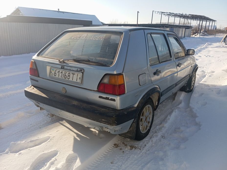 Продам гольф 2. 1,6 бен. 89 р.в. на ходу.
