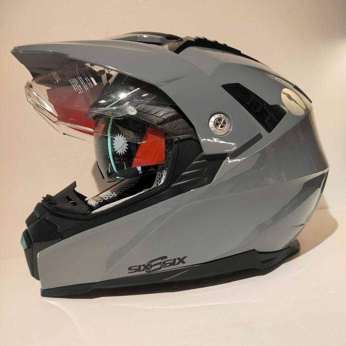 Capacete CGM Dual-sport trail adv mota novo