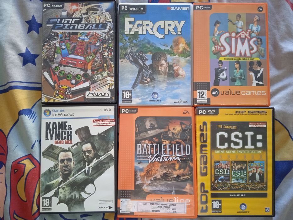 Jogos para PC-2€ cada um