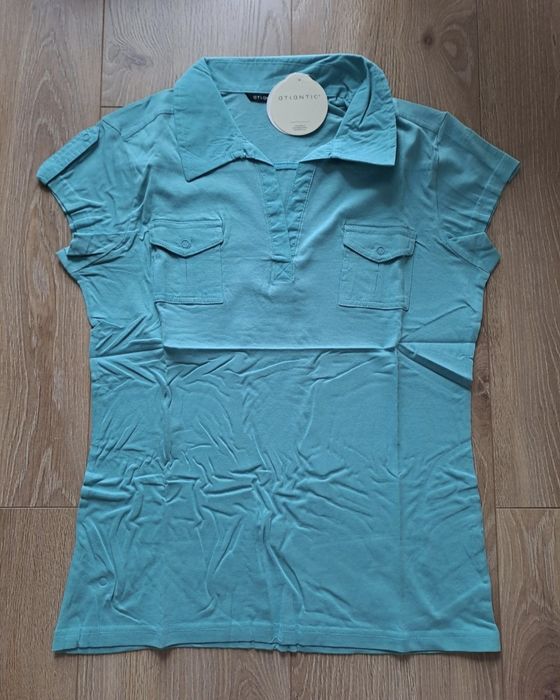Bluzka damska polo Atlanic, rozmiar M, bawełna