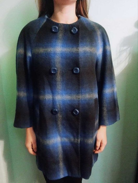 Пальто жіноче демісезон Carla Ponti, полупальто р.46-48, EUR М-L