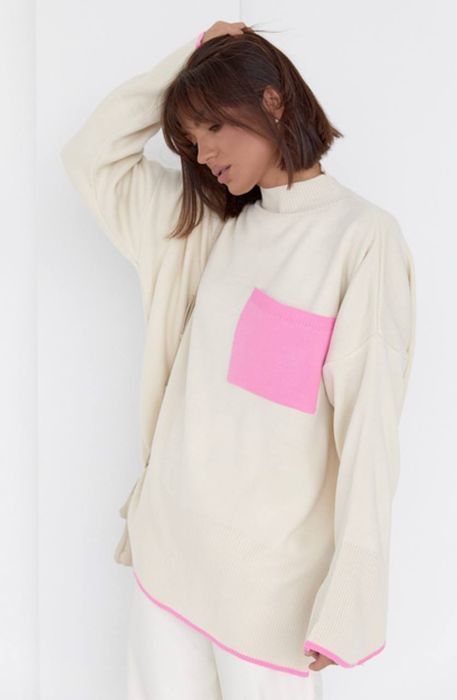 Стильний жіночий світшот з карманом