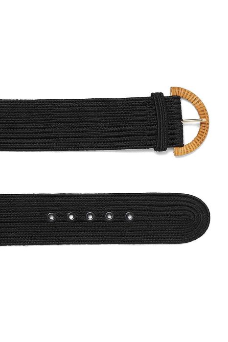 Cinto elástico preto da Zara