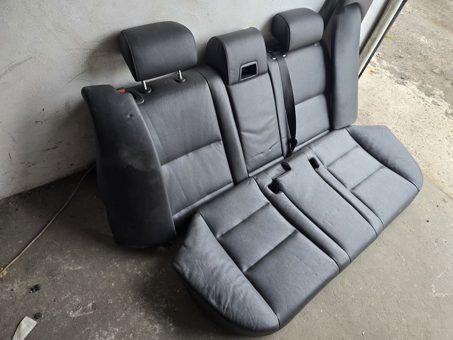 Fotele BMW  E61 skóra grzane