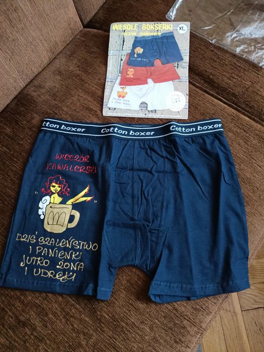 Wesołe bokserki, wieczór kawalerski XL