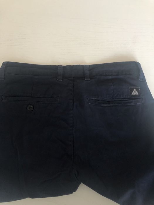 Calças Chino azuis escuras Zara Tam. 38