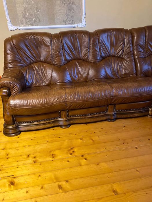 Продам дуже гарний шкіряний куток 2.2/2.2