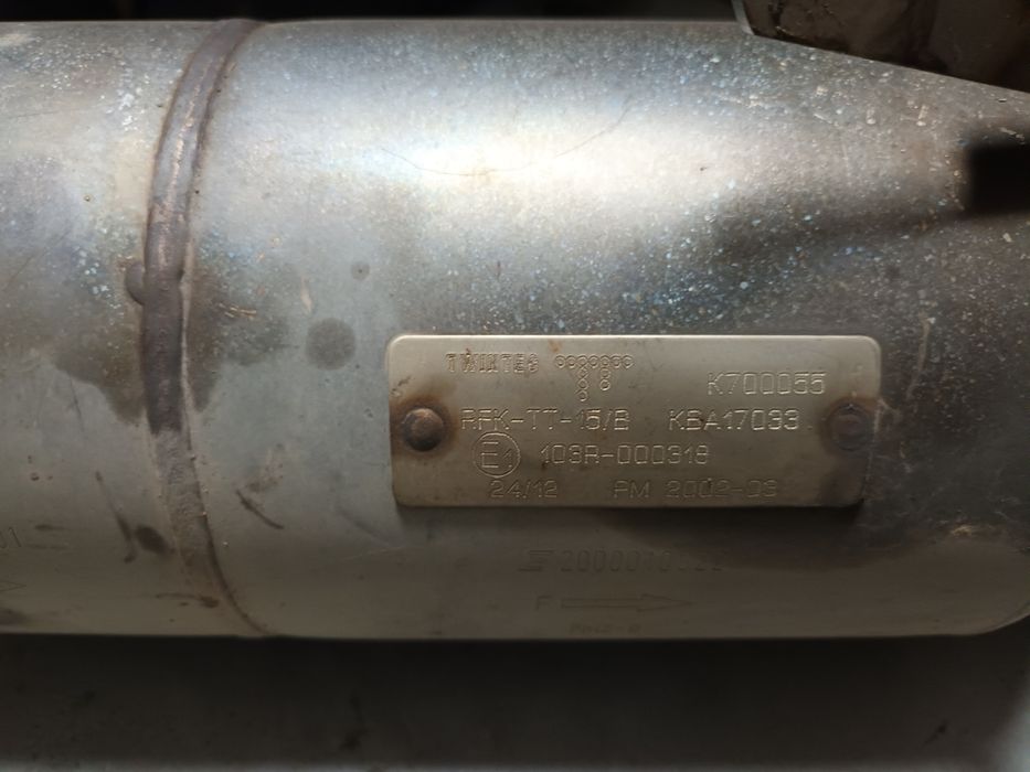 Katalizator/dpf bmw e39 530d