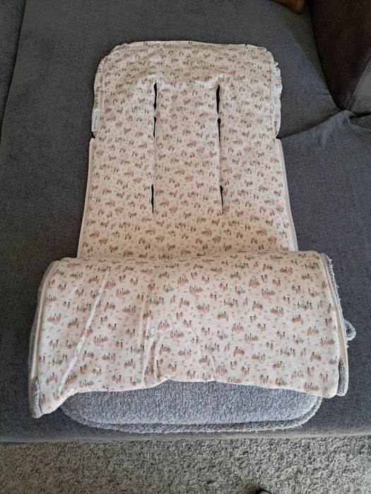 Saco de inverno para carrinho de bebé Pasito a Pasito – Cinzento