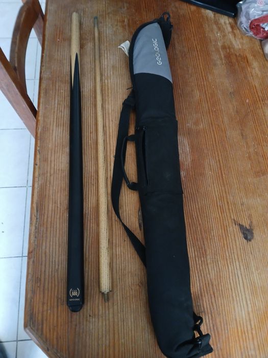 Vendo taco de snooker + mala