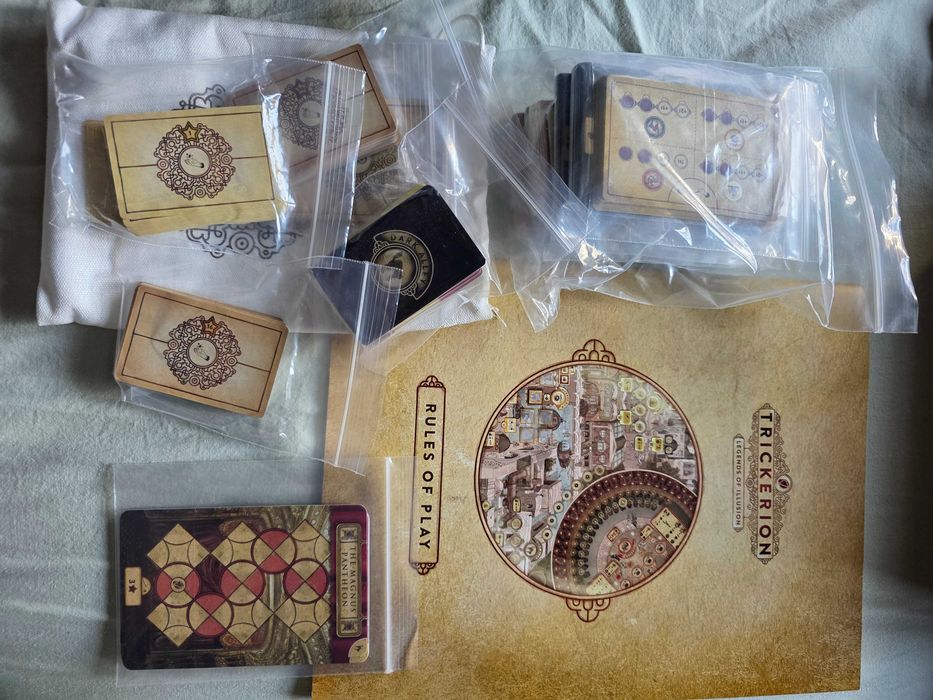 Gra planszowa Trickerion edycja kickstarter Legend box wersja angielska