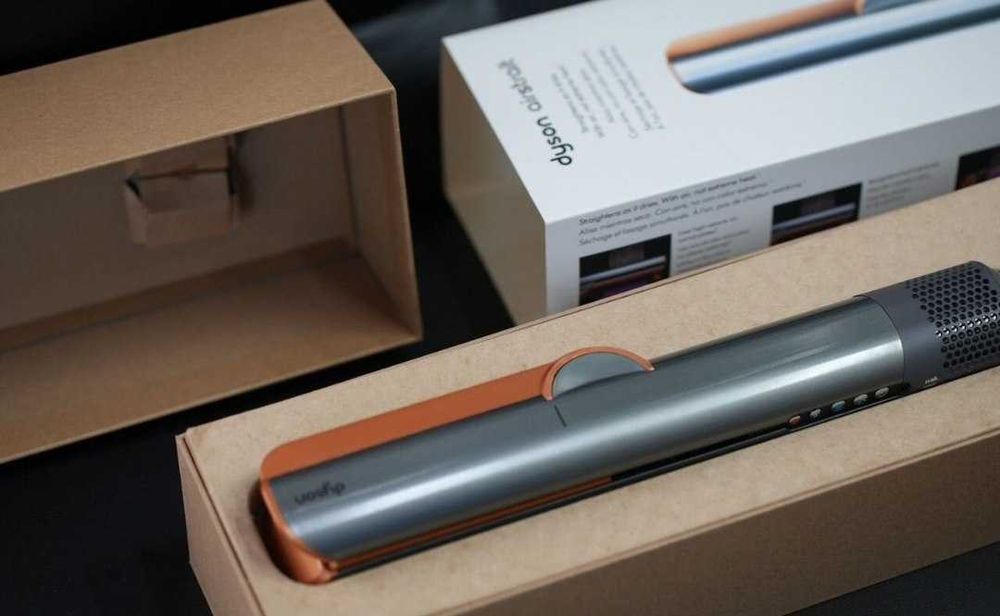 Знижка‼️Випрямляч утюжок Dyson Airstrait HT01 Nickel/Copper золотий
