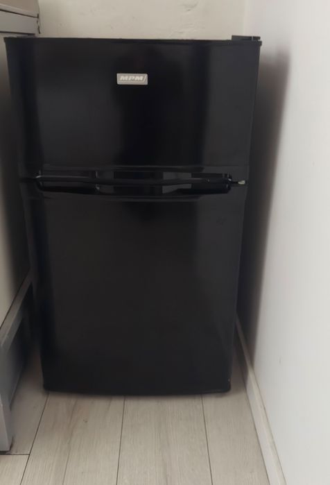Lodówka + zamrażalka czarna