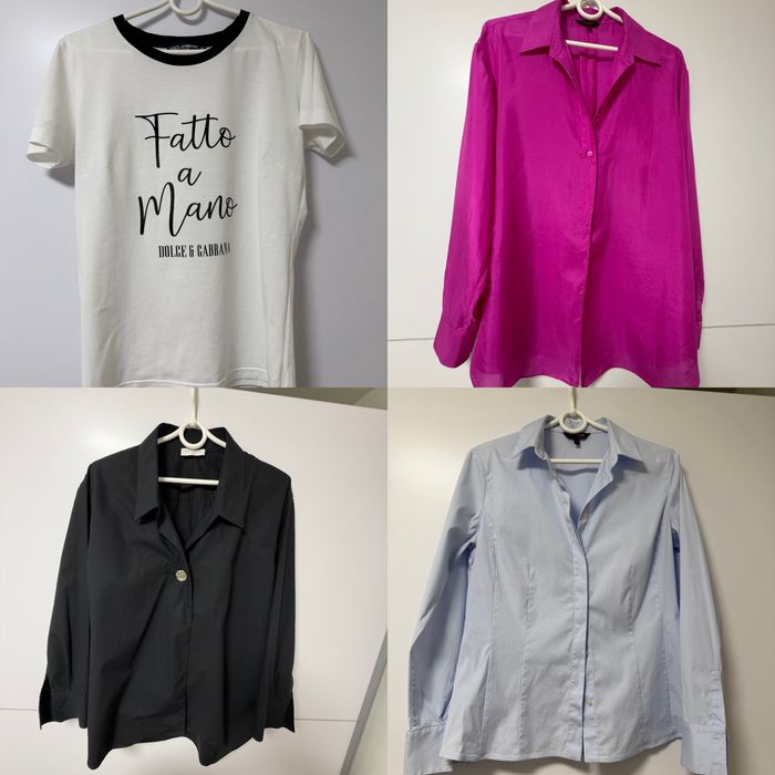 Сорочка Massimo Dutti, Sandro, Dolce Gabbana