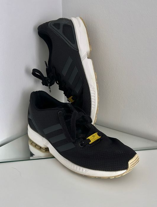 Buty czarne dla kobiet damskie 39  adidas sznurowane unisex sportowe stan dobry używane