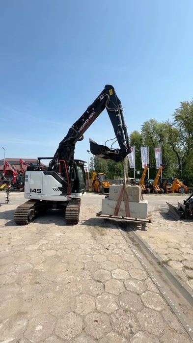 Hidromek 145LCSR  HMK  Koparka 17 t zero obrotowa lemiesz ramie 3 x lamane