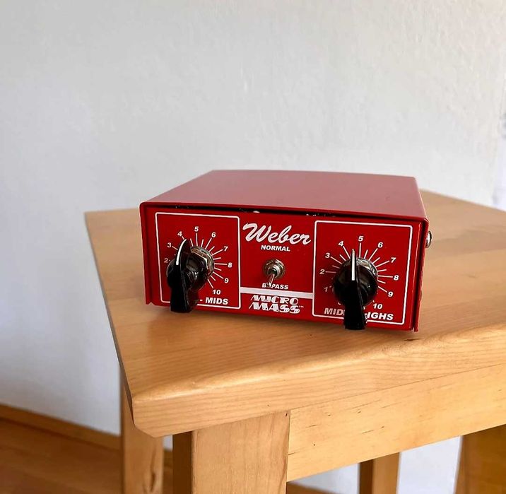Weber Micro Mass - atenuador volume p_ amplificadores a válvulas - USA