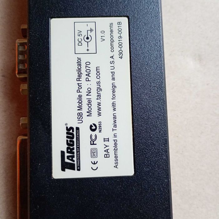 Targus USB mobile port replicator PA070