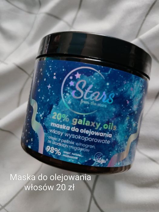 Maseczki do włosów.