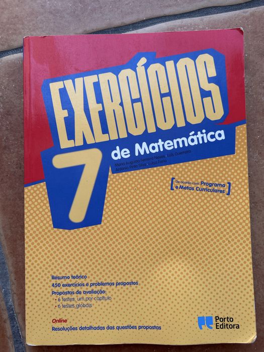 Livro de apoio Matemática 7