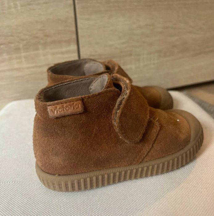 Botins criança VICTORIA em pele