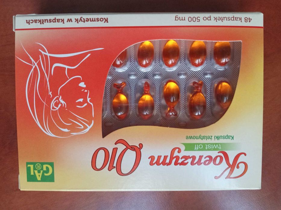 Koenzym Q10 kosmetyk w kapsułkach 48 kaps twist off Gal