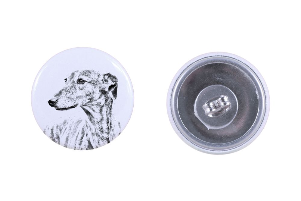 Greyhound kolczyki z psem mały Art-Dog