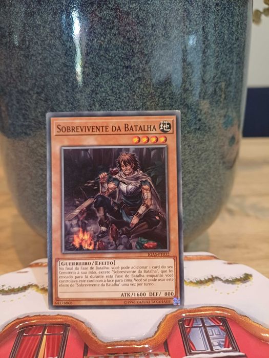 Carta Yu-Gi-Oh! - Sobrevivente da Batalha - 1ª Edição