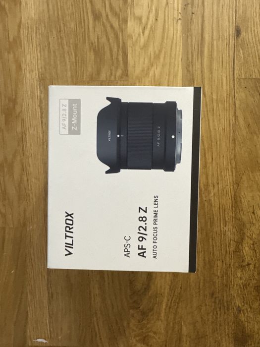 Nowy obiektyw Viltrox AF 9mm f/2.8 Z-Mount (Nikon APS-C) – 100% Nowy, Nieodpakowany!