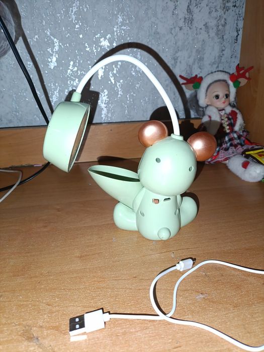 Лампа ночнік ночнічок зарядка від usb