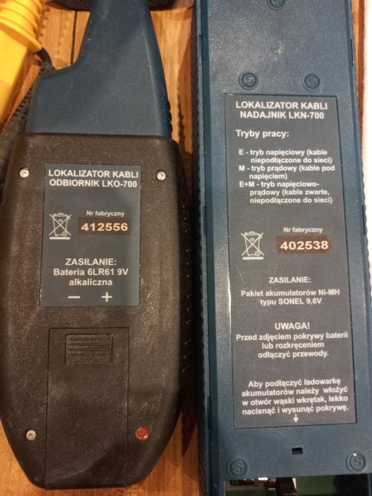 Sonel LKZ-700 lokalizator kabli I przewodów