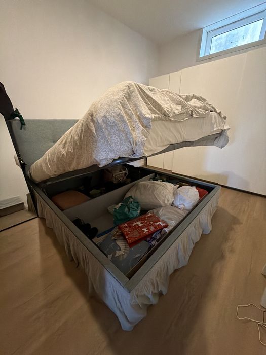 Cama Baú Queen para Quarto Casal