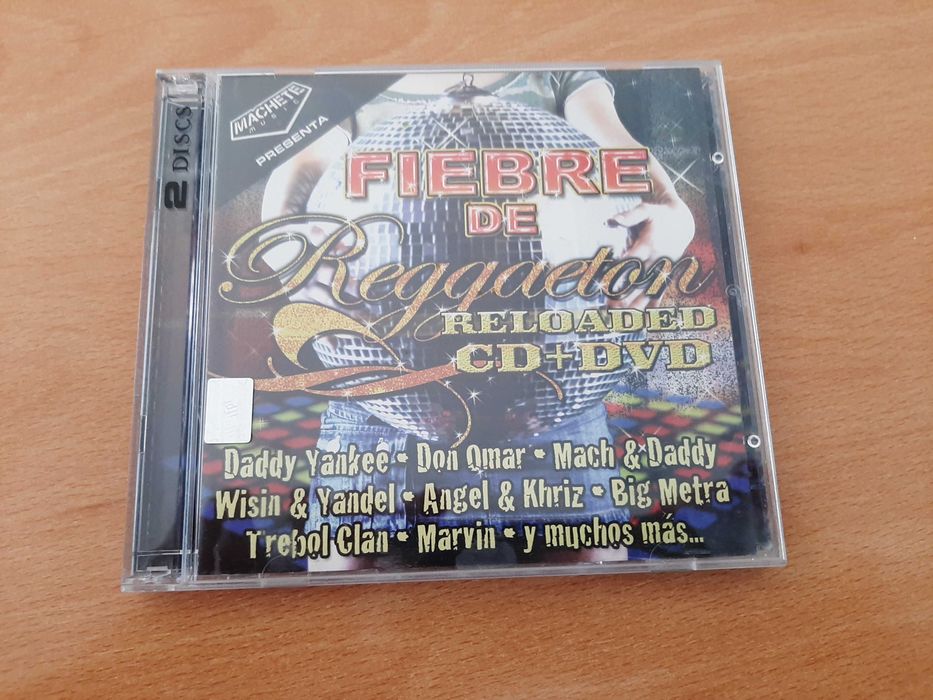 CD Fiebre de Reggaton CD + DVD