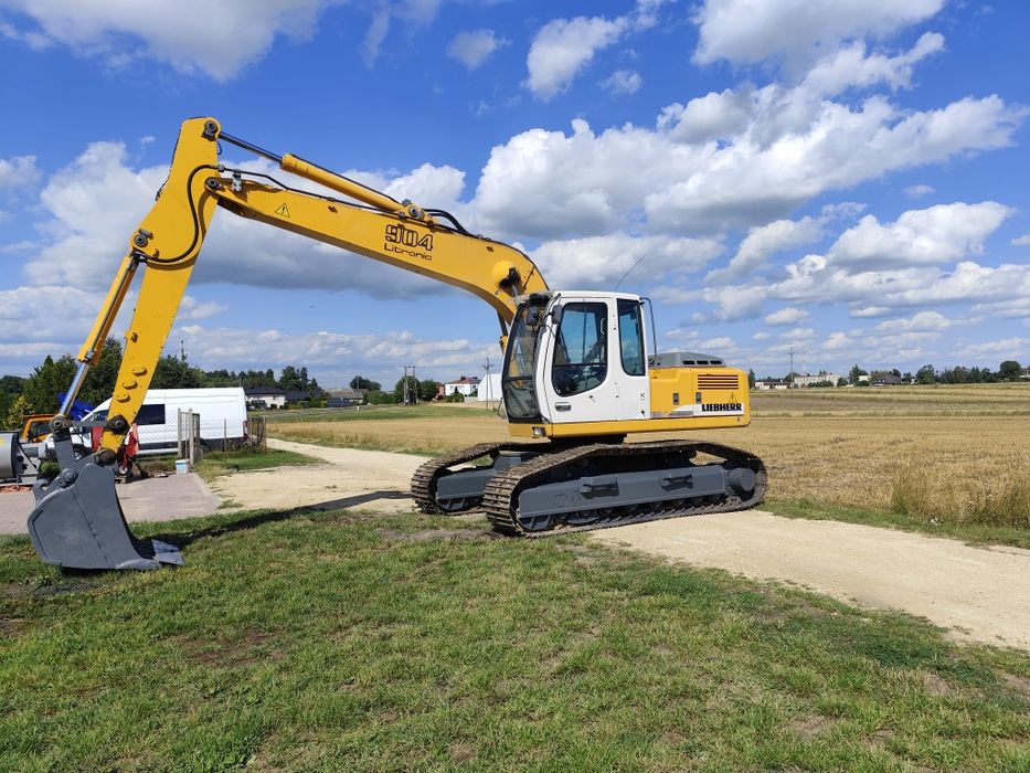 Liebherr 904 Litronic Koparka Gąsienicowa