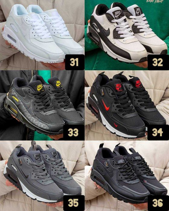 ‼️БЕЗ ПЕРЕДПЛАТИ Кросівки Nike Air Max 90 | Унісекс | Розміри 36 - 45