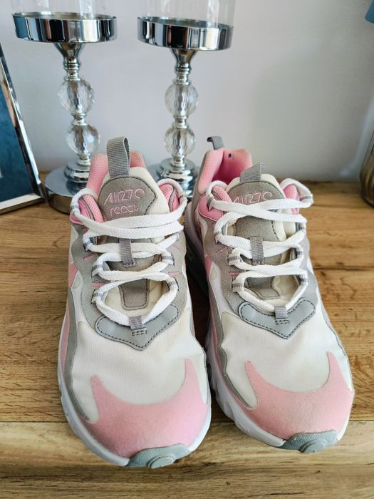 Buty Nike react air max 270 różowe 39